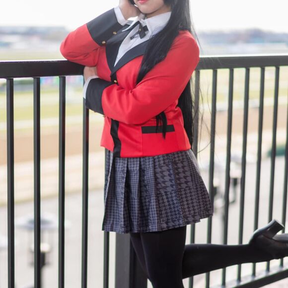 Kakegurui Jamabi Yumeko Cosplay Set - Picture 2 of 4